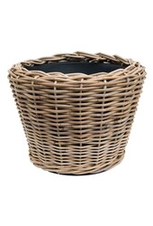 Pot en osier tressé M