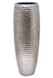Zilver Gehamerd Hoog