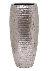 Zilver Gehamerd Hoog