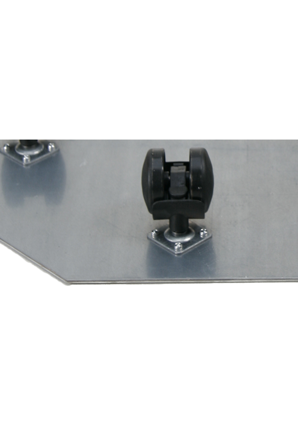 Plateau à roulettes rond XXL