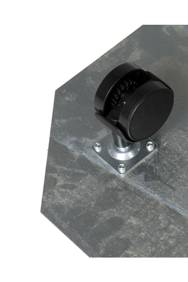 Plateau à roulettes rond XL