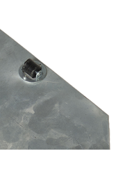 Plateau à roulettes rond M