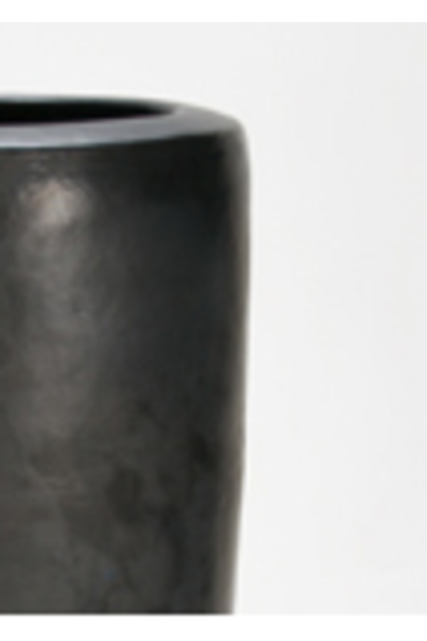 De Luxe pot antraciet hoog XL