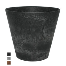 Artstone Claire pot Ø 33 cm zwart