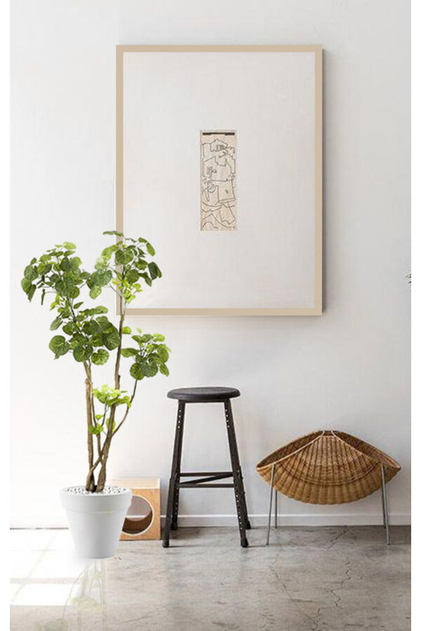 Kunstplant Polyscias in Pure Rond S