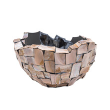 Coupe Coquillages Exclusive Marron