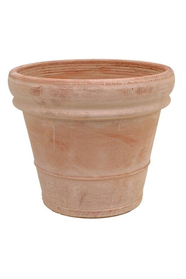 Pot de fleurs exclusif classique en terre cuite 35