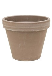Pot de fleurs Grigio Terre Cuite 27