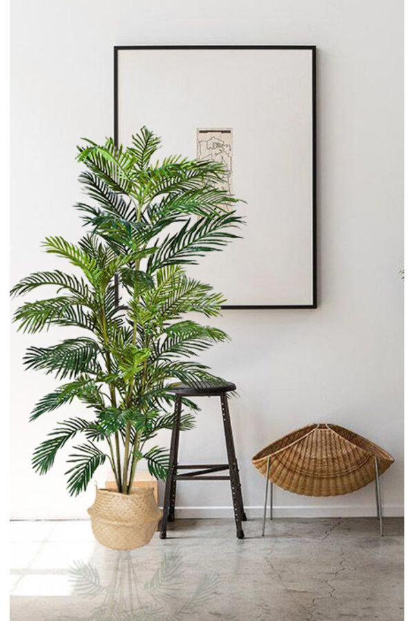 Palmier doré artificiel