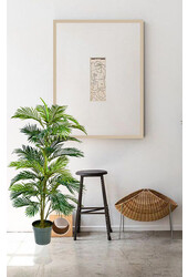 Palmier doré artificiel