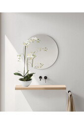 Orchidée en coupe blanche plante artificielle