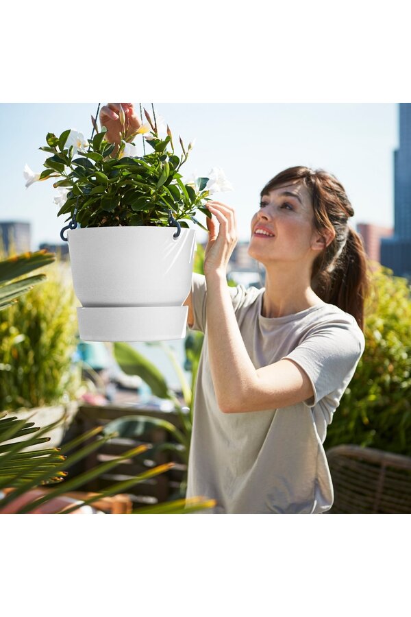 Greenville pot suspendu noir