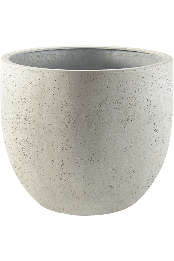 Grigio New Egg Pot Antique White-concrete