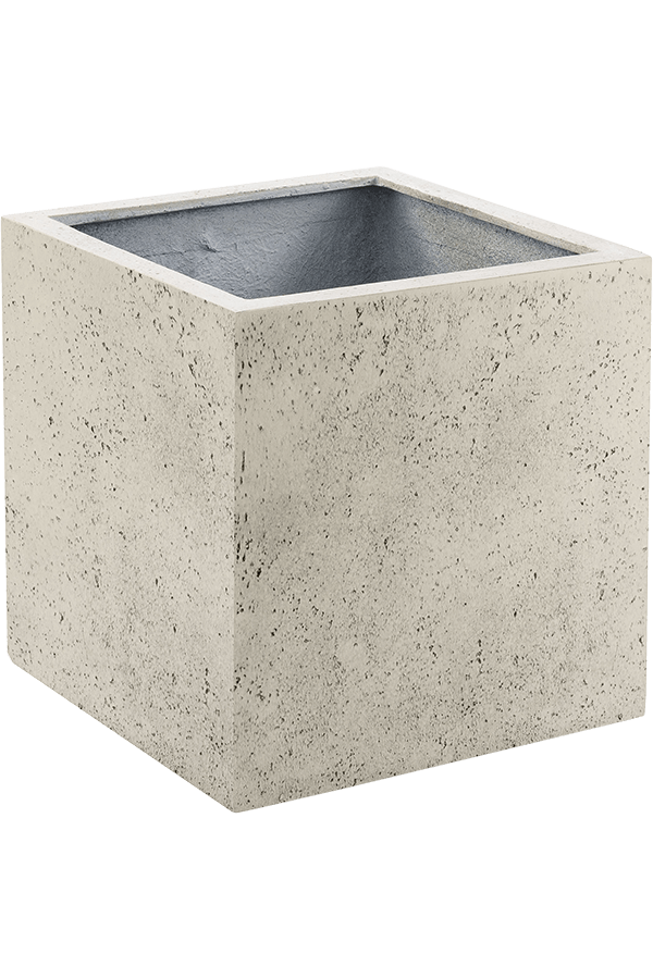 Grigio Cube Blanc Antique-béton