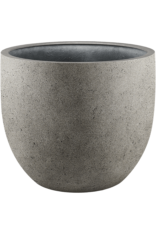 Grigio New Egg Pot Béton naturel