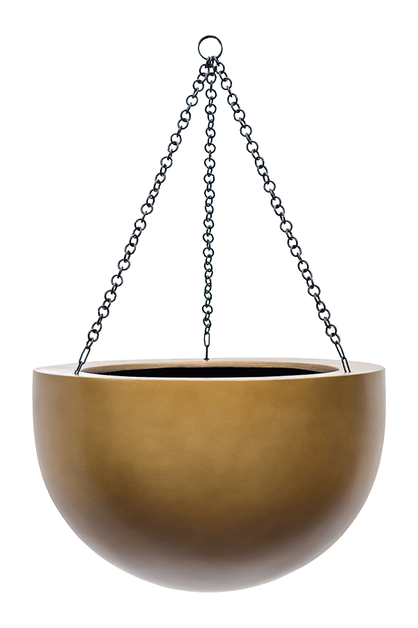 Baq Gradient Hanging bowl matt honey