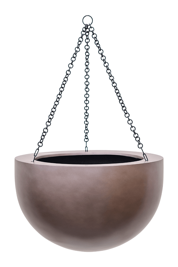 Baq Gradient Hanging bowl matt honey