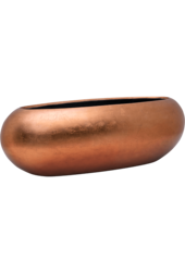 Baq Metallic Silver Leaf Boat matt copper