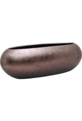 Baq Metallic Silver Leaf Boat matt copper