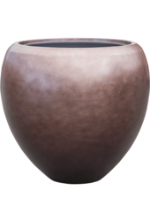 Baq Metallic Silver Leaf Couple matt coffee (avec bac intérieur)