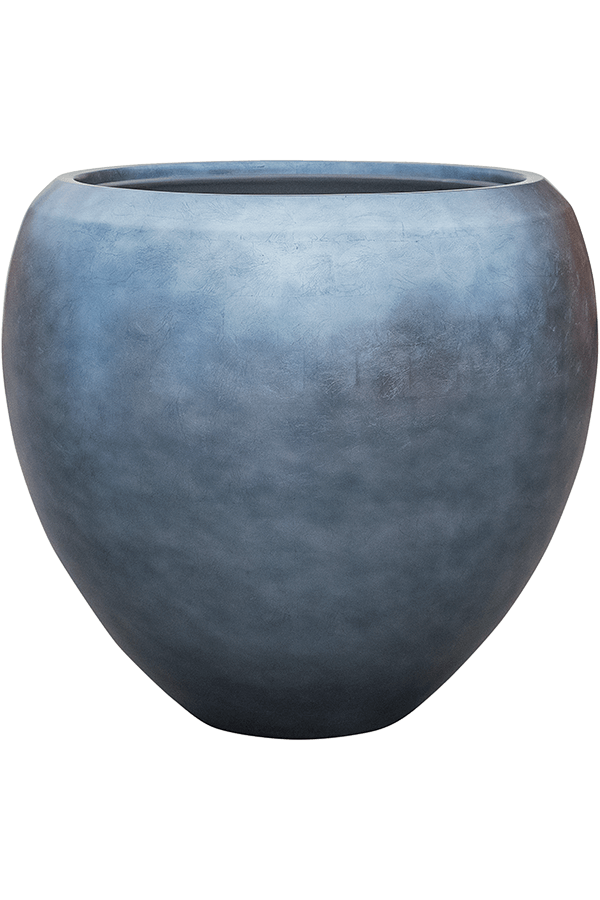 Baq Metallic Silver Leaf Couple matt coffee (met inzetbak)