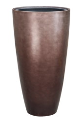 Baq Metallic Silver Leaf Partner matt coffee (met inzetbak)