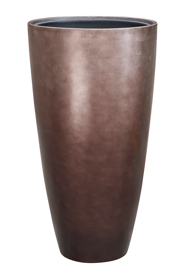 Baq Metallic Silver Leaf Partner matt coffee (met inzetbak)