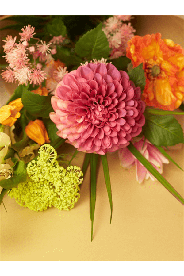 Dahlia Pompon kunstplant