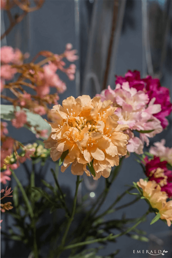 Scabiosa kunstplant