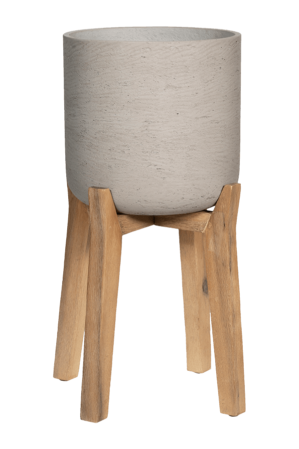 Rough Avec pieds High Charlie L Gris lavé