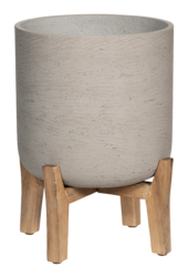 Brut avec pieds bas Charlie XL Gris lavé