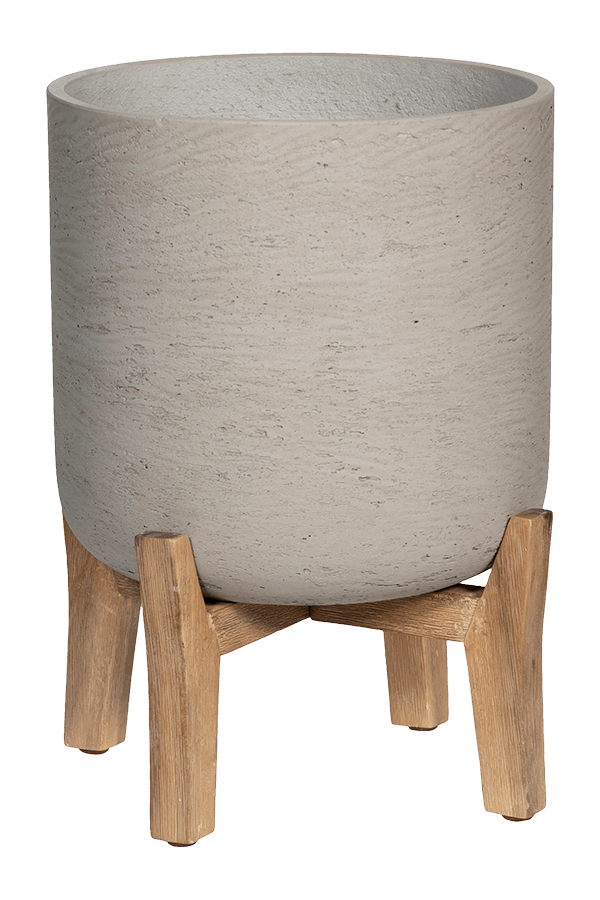 Brut avec pieds bas Charlie XL Gris lavé