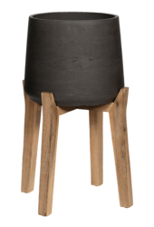 Rough With Feet High Patt XXL Black Washed