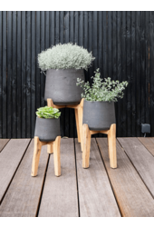 Rugueux avec pieds High Patt XXL Noir délavé