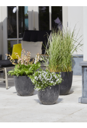 Pot Bola anthracite Ø 28 cm