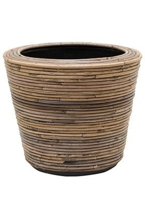 kunstplant Goudpalm in Rotan