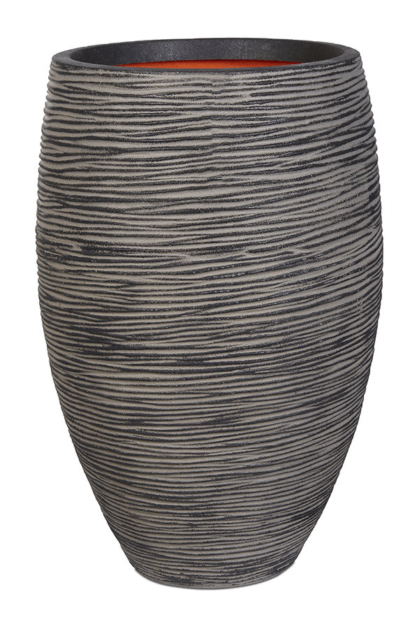 Capi Nature Rib NL Vaas Elegant Deluxe Zwart Goud