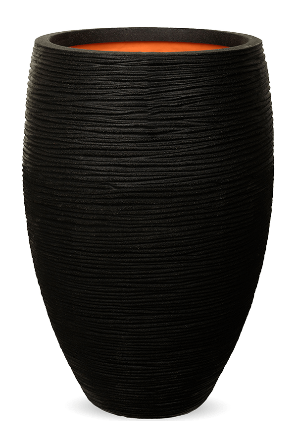 Capi Nature Rib NL Vaas Elegant Deluxe Zwart Goud