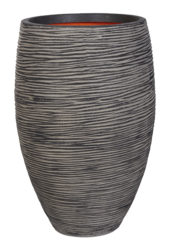 Capi Nature Rib NL Vase Élégant Deluxe Noir