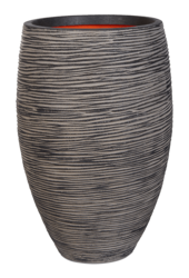 Capi Nature Rib NL Vaas Elegant Deluxe Zwart