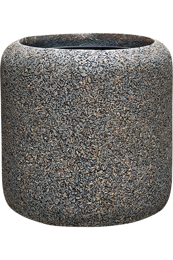 Baq Naturescast Cylindre Gris (avec bac intérieur)