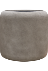 Baq Nucast Cylindre Gris Éléphant (avec bac intérieur)