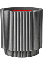 Capi Nature Groove NL Vase Cylindre Noir