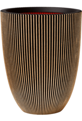 Capi Nature Groove NL Vaas Elegant Laag Ivoor