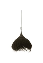 J-Line hanglamp Bal - gras - zwart