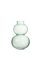 J-Line vaas Bol - glas - groen - small