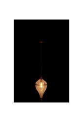 J-Line hanglamp Druppel - metaal - goud - small