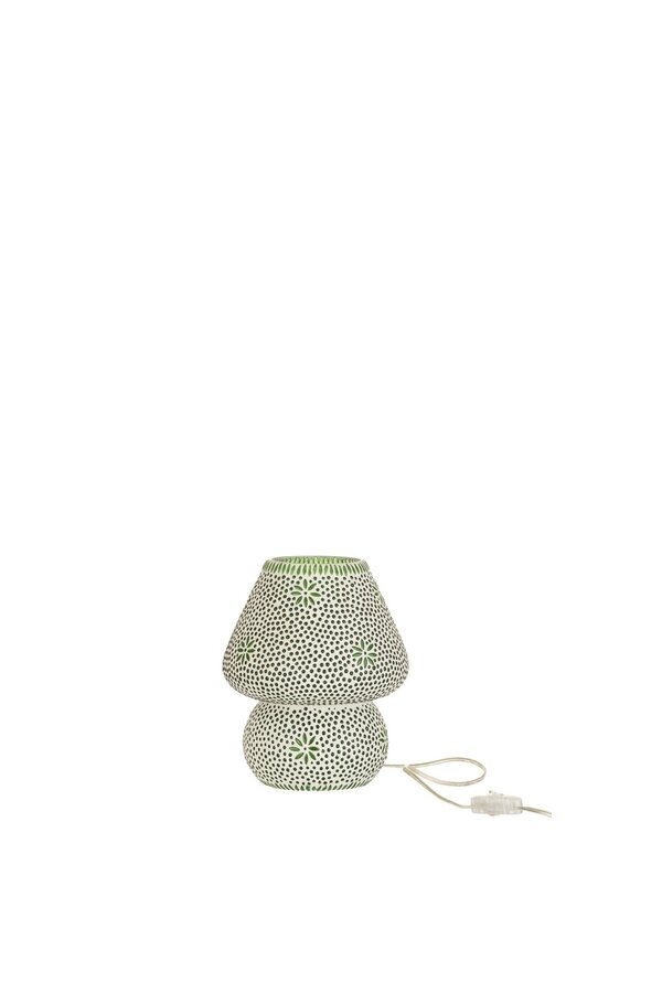 J-Line lamp Bram - glas - groen - small