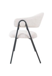 Chaise de salle à manger Lio Ivoire