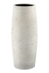 Grigio Modern Vase Antique White
